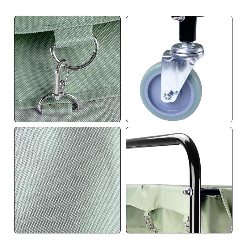 Xinmeida Commercial Stainless Steel Hotel & Laundry Service Cart