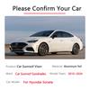 For Hyundai Sonata YF LF DN8 2010~2024   2014 2015 Car Sunroof Sunshade Accessories Roof Sunscreen Board Heat Ulation