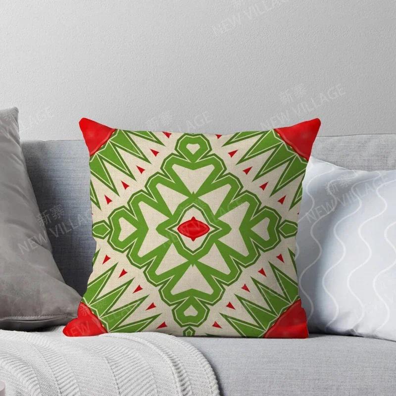 Fall Home Decor Autumn Living Room Throw Pillow Cover Sofa Boho Cushion Cover Morocco