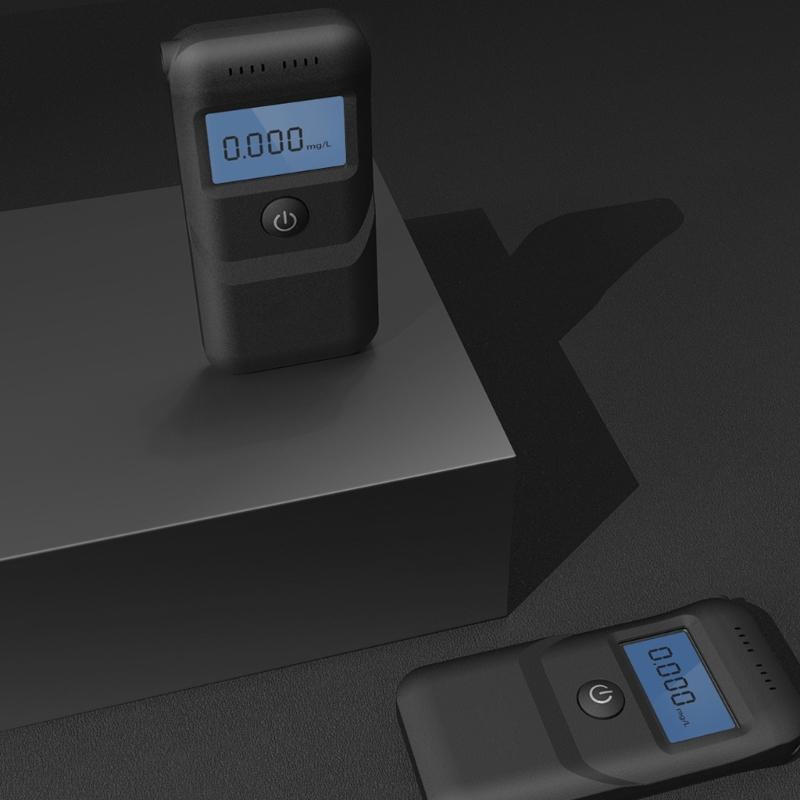 Professional Alcohol Tester with Digital Blue LCDDisplay High Precisions Alcohol Meter Accurate Promille Meter for Home