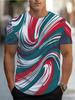 T-shirt Homme Tops d'Été T-shirts Graphiques Colorés T-shirt à Manches Courtes Col Rond Vêtements Streetwear Harajuku Vêtements Homme Imprimés 3D