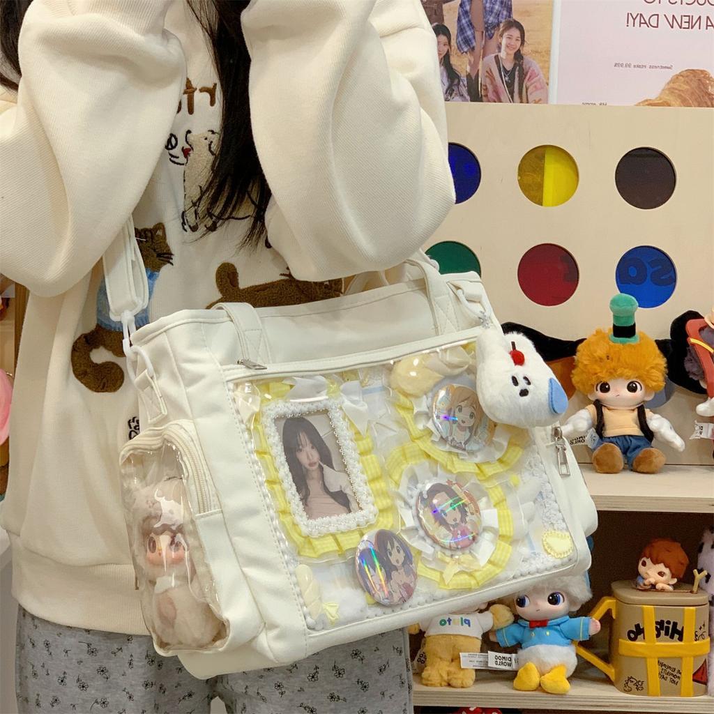 Ita Bag Clear Window Tote Bag Anime Display Shoulder Handbag