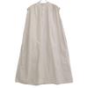 DANTON DT-B0347 Beige Cotton Linen Slave Sleeveless Dress dress 36 beigeUsed
