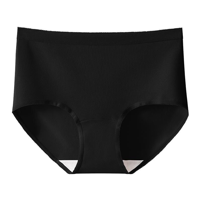Damen Frühling und Sommer Neue Atmungsaktive Baumwoll-High-Waist-Slips in Übergröße