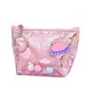 Pencil Case Rectangular Waterproof Stationery Bag with Multiple Compartments Pencil Pouch for Pens Erasers Rulers School Office Supplies