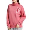 Puma Sports Lifestyle Serie Buchstabenmuster Lässiges Sweatshirt mit Stehkragen Langarm Damen Sweatshirt Rosa 534387-25