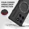 Heat Dissipation Armor Shockproof Magnetic Case For Motorola Edge 60 Pro Fusion G05 G15 G75 G100 G86 G67 G57 Power Back Cover
