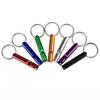 Mini Outdoor Aluminum Alloy Survival Whistle Sports Training Portable Keychain Referee Whistle Emergency Fire Training Whistle