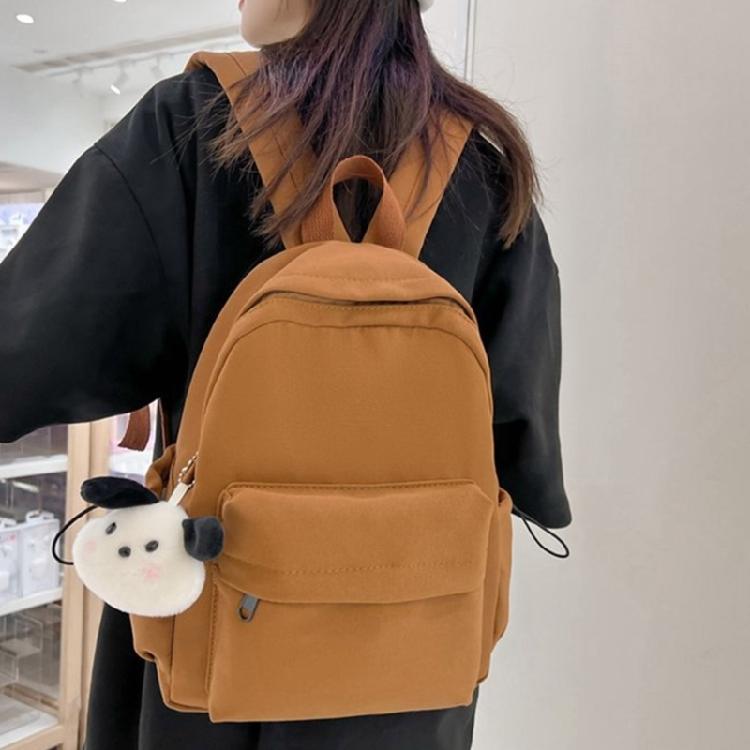 Stylish and Practical School Bag Women's Nylon Backpack for Students and Travel