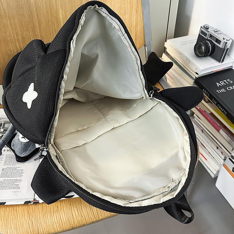 Cartoon Shark Backpack Student Schoolbag Travel Backpack