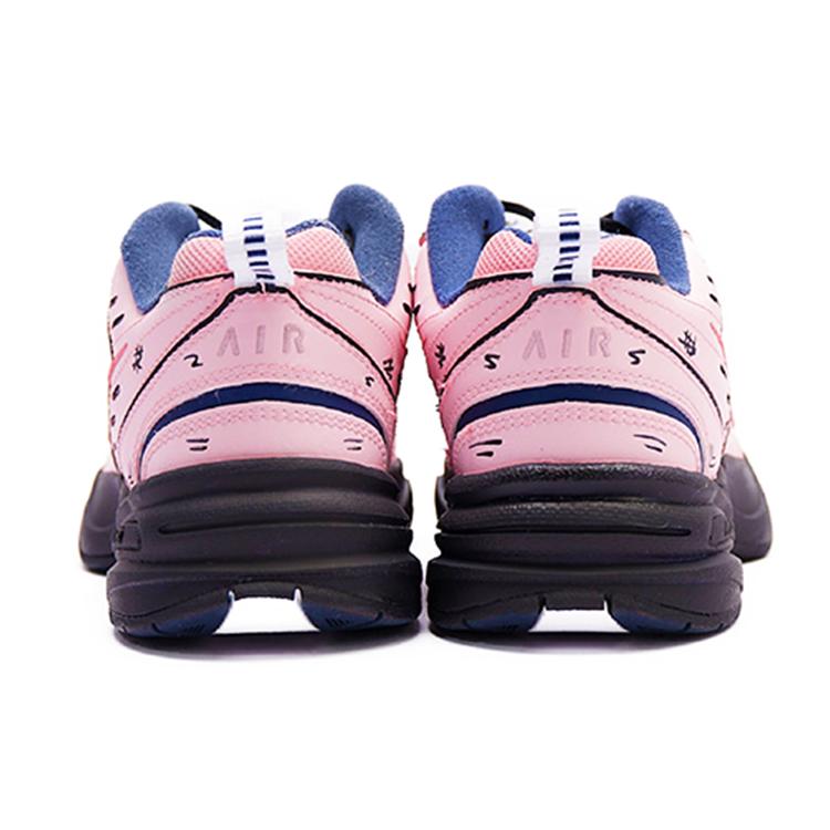 Nike Air Monarch 4 Synthetic Leather, Leather Slip Resistant, Abrasion Resistant, Height Increasing Low Top 415445-102(Team15-)