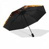 1pc Harry Potter and the Deathly Hallows Automatic Opening and Closing Folding - A Good Choice for Gifts, Fashionable and Convenient Umbrella With Cut