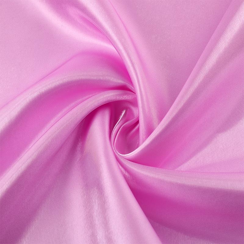 Hot Sale Plain Dyed Shiny Twill 100% Polyester 20D Organza Fabric for Wedding Shirt Scarf Girls