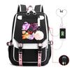 My World Harajuku Leisure Backpack Junior High School Student Elementary School Student Multifunctional USB School Bag Female