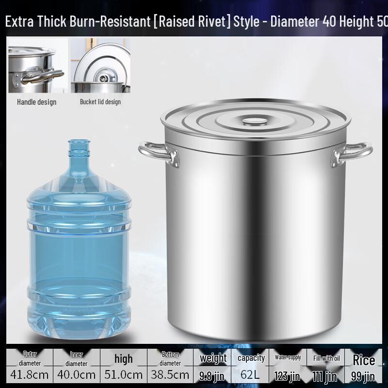 Yihuan Коммерческая Extra Толстая Кастрюля из Нержавеющей Стали