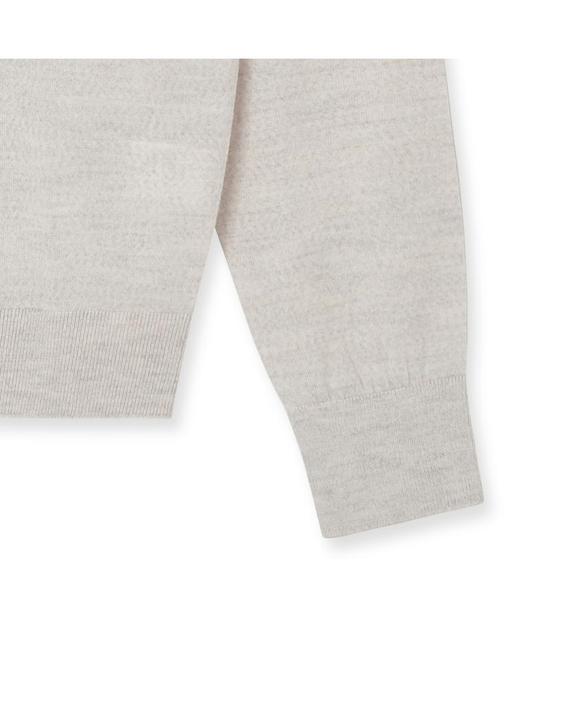 IOLO Royal Semi Mock Neck_Light Gray