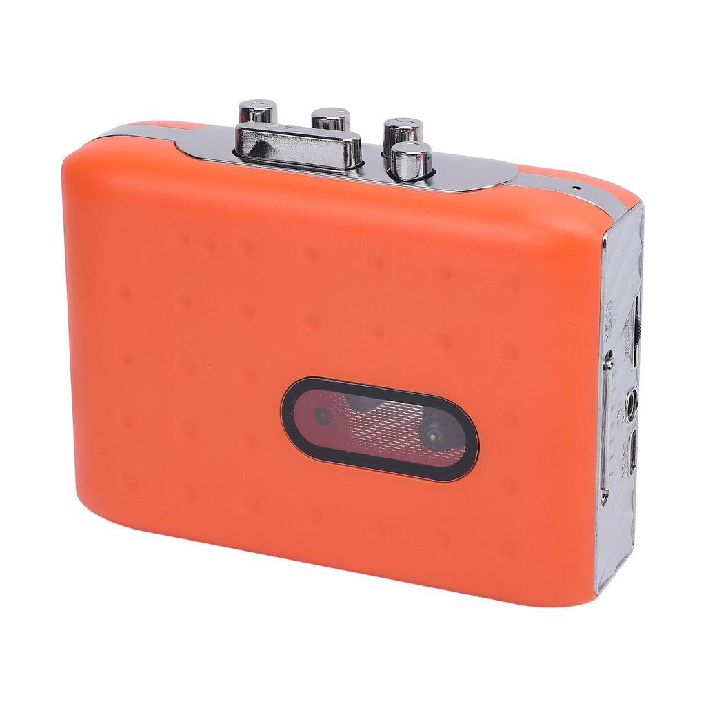 Cassette Player Tape Recorder Portable USB C Cassette To MP3 Digital Converter with Built In Microphone and Headphone