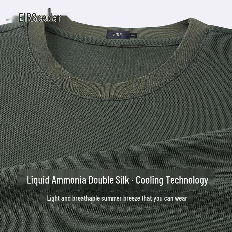 FIRS Men s 100% Cotton Breathable Short-Sleeve T-Shirt 2XL