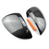 For Volkswagen Golf MK8 VIII 8 Side Mirror Covers Caps (Carbon Look)   2022 for VW Glossy Black Wing Rearview