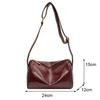 Vintage Shoulder Bag For Women Fashion Wide Strap Crossbody Bag Retro Pillow Messenger Handbag Ladies Tote
