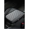 Car Armrest Mat Center Console Arm Rest Protection Cushion Wave Embroider PU Leather Auto Armrests Storage Box Cover Pad