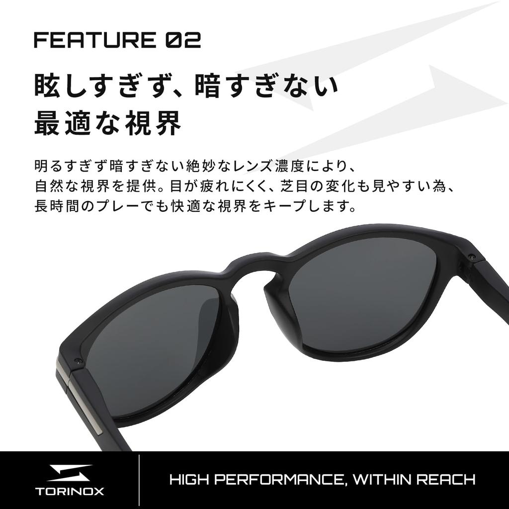 TORINOX Golf Sunglasses TYRON (PERFORMANCE MODEL) BLACK/BLACK