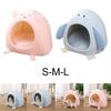 Cartoon Warm Pet House Puppy Bed for Dogs Animals Cat Kitten Nest Cave Bed