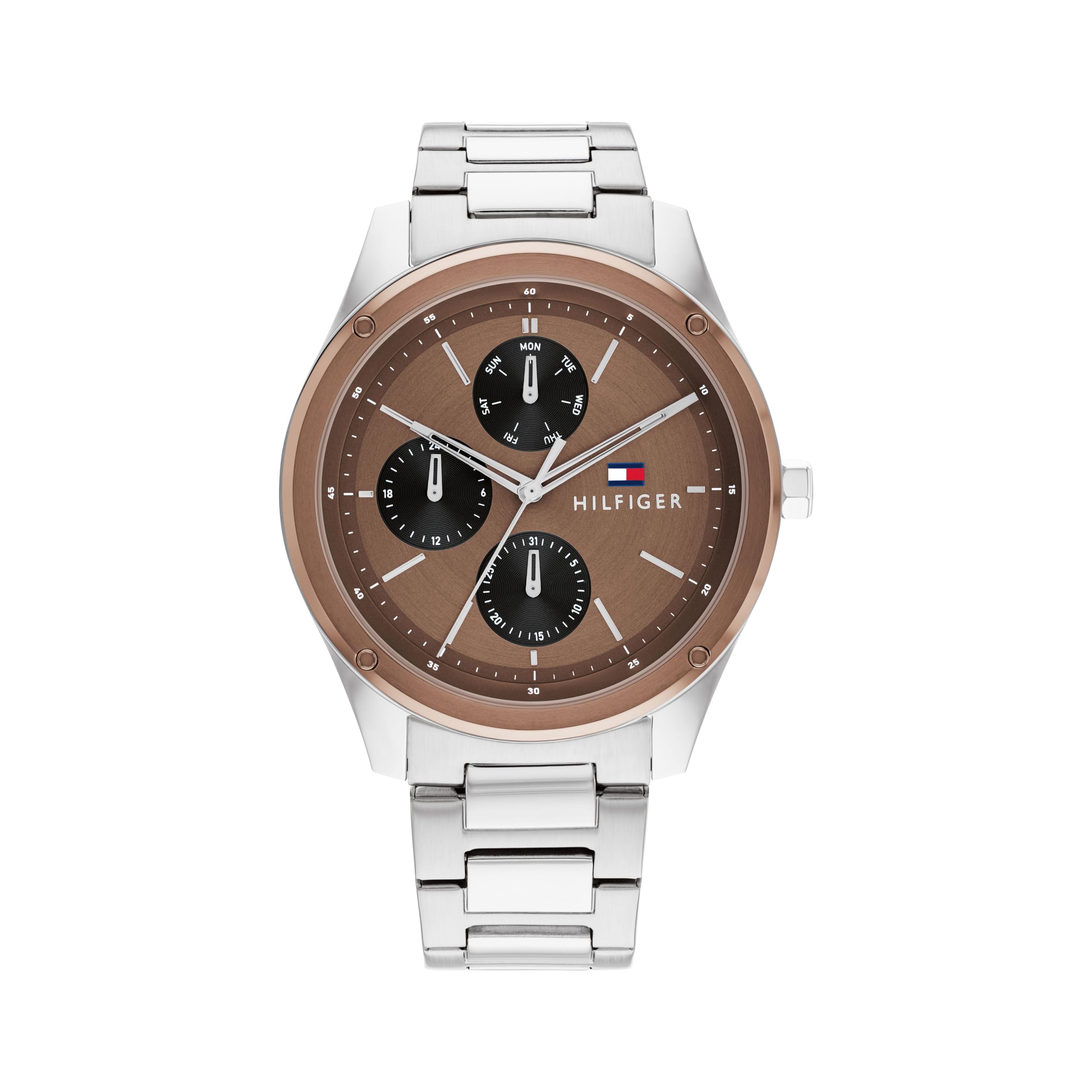 

Tommy Hilfiger Tyler Analog Display Quartz Front Stainless Steel 1710533 (Tommy Hilfiger) Women s [Item]