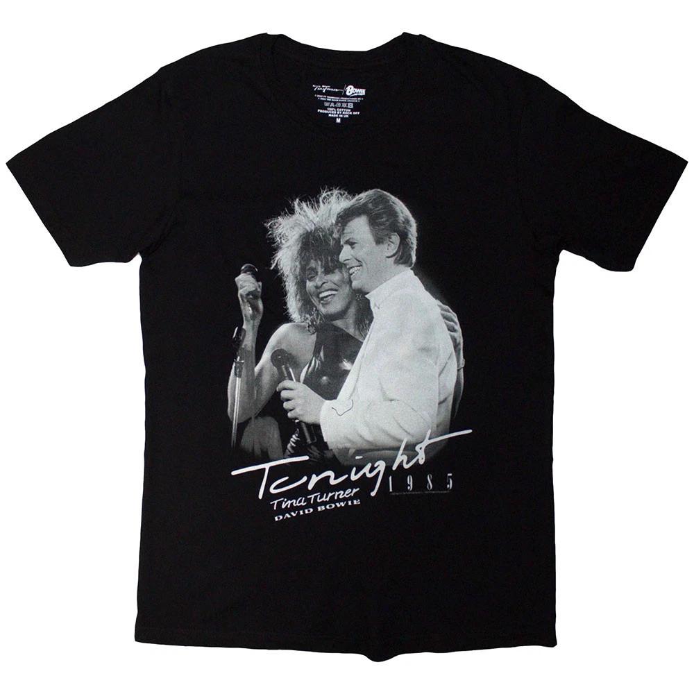Tina Turner & David Bowie Tonight 1985 Official T-Shirt Mens 4XL