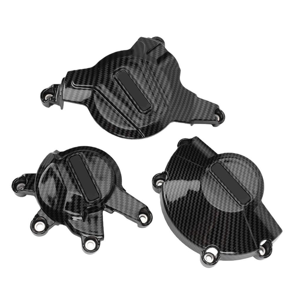 Motorcycle Engine Guard Set Replacement for CBR600RR F5 2007 2023 Motorcycle Engine Guard Water Transfer Carbon Fiber
