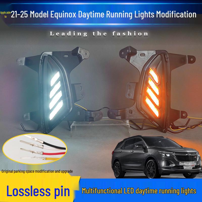 LED Daytime Running & Fog Lights for Chevrolet Equinox 2021-2023 Models