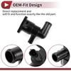 1 Pc Car Thermostat for SUZUKI SPLASH SWIFT/IV/MK/III for OPEL 4cyl 1.0L Inner Engine Coolant Thermostat Housing Assembly No.1767069L00 Black Plastic