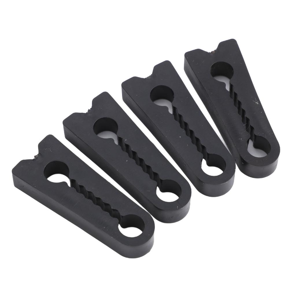 4pcs Car Door Lock Cover Pad Silicone Door Latch Shock Absorber Pad Anti Slip Door Lock Protector Universal for Cars