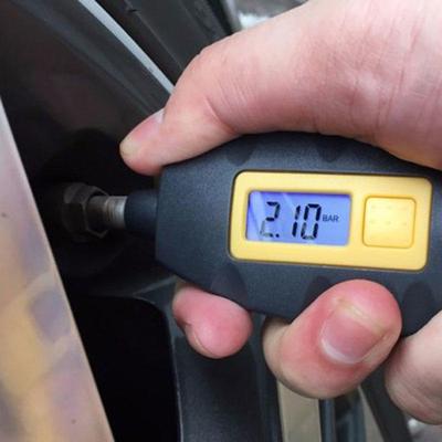 LED Backlight Wheel Tire Tyre Air Pressure Gauge Tester Digital Auto Meter Tool Vehicle Motorcycle