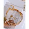 Yhpup Trendy Stainless Steel Chain Weave Thick Torques Punk Metal Statement Choker Necklace Attractive Fashion Jewelry