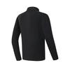 FILA Fleece Lined Warm Fashionable Simple Quality Sports Casual Golf Versatile Soft Comfortable Long Sleeve T-Shirt Men tops Deep-Black A11M615218FBK