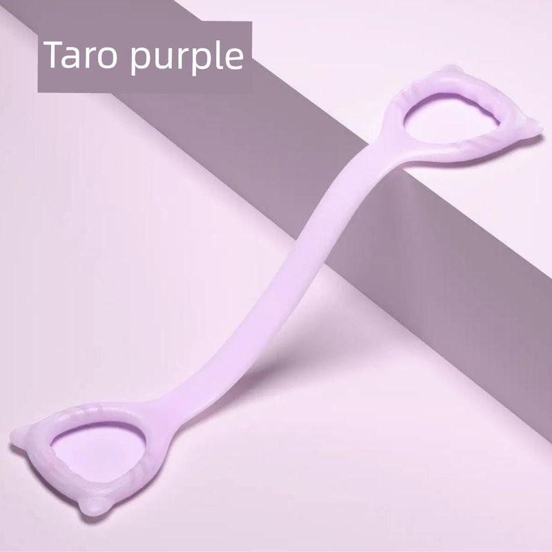 

Tiktok Widen and Thicken Open Shoulder Beauty Back Chest Expander Yoga Training Elastic High Resistance Yoga Back Pulling Rope Fragrant Taro purple