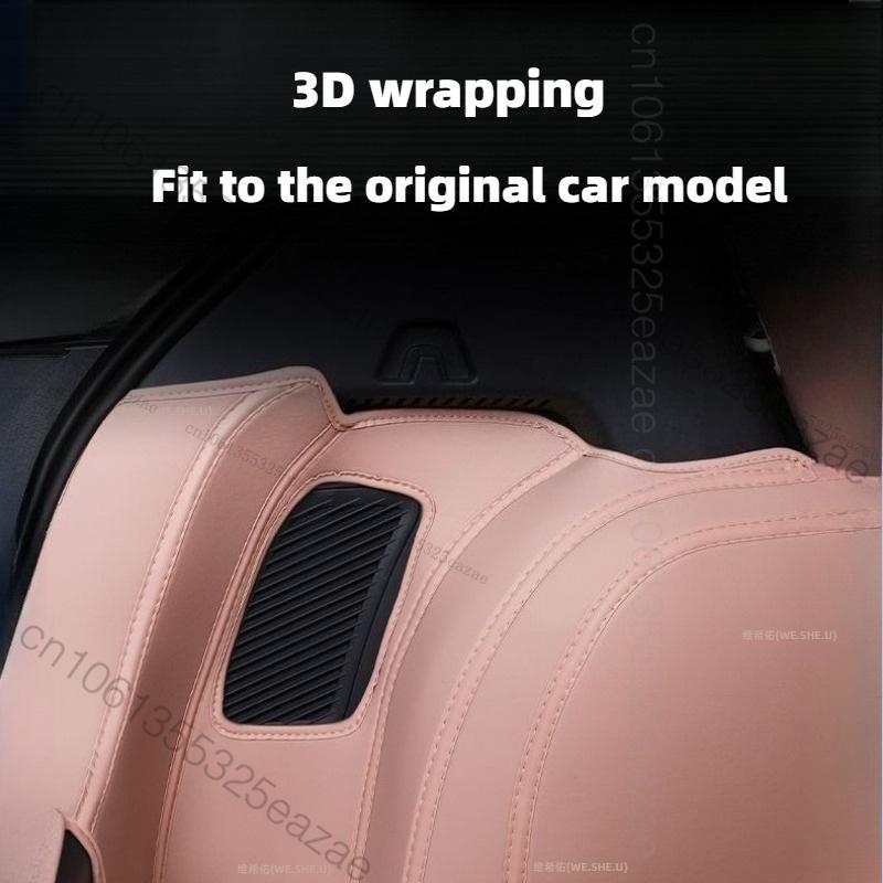 For Geely EX2 Xingyuan 2026 2025 Car Boot Liner Tray Waterproof Mud Protector Cargo Carpet Protection Leather Cargo Liner