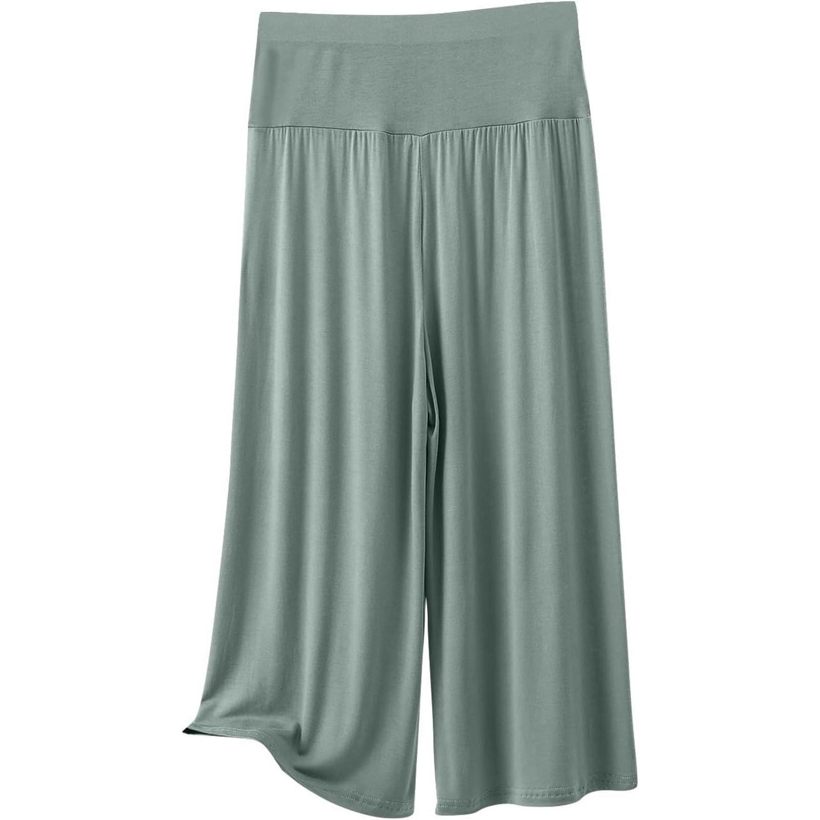 

Women s Sleeping Pants, Women s Loose Casual Cropped Pants, Pregnant Women Can Wear Home Pants, High Waisted Wide Leg Pants M