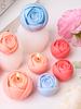 DIY Rosenkugel Duftkerze Silikonform DIY Blume Schokolade Kuchen Handgemachte Seifenherstellung Gips Harzform Heimdeko Geschenke