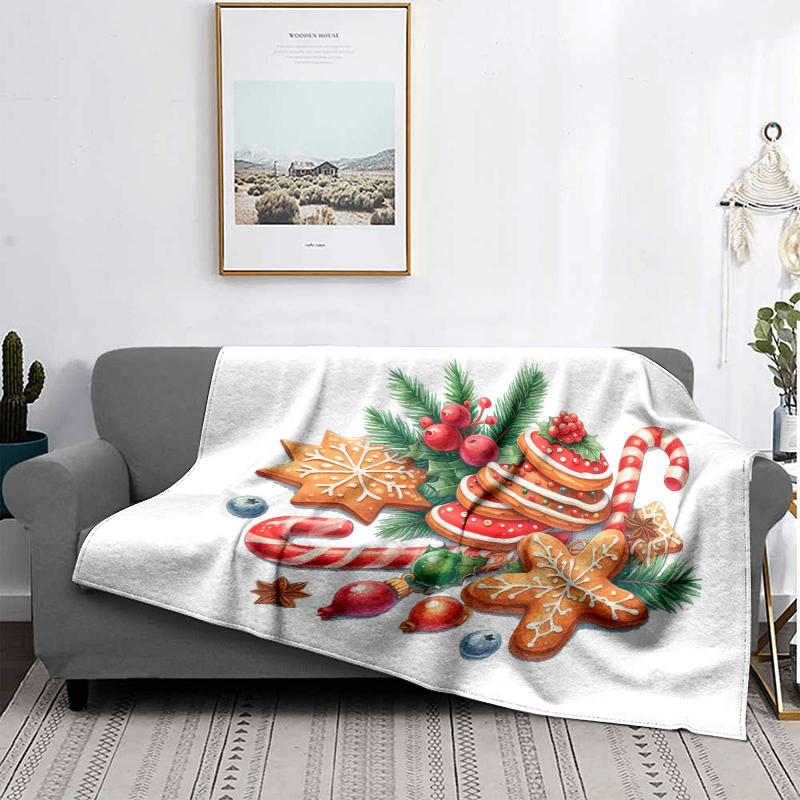 

Домашнее украшение плюшевые пледы Диван одеяло Покрывало кровать пушистые мягкие одеяла декор Плед Современный Хэллоуин Счастливого Рождества зима 30x40inch