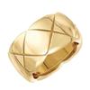 Non-fading Xiaoxiangfeng Rhombus Titanium Steel Rose Gold Plain Ring Index Finger Women's Light Luxury High-end Design Niche
