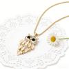 Owl Sweater Chain, Women'S European And American Simple Necklace Pendant Clothing Gifts