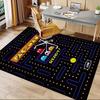 1pc Pacman Adventure Carpet for Playroom Bedroom Living Room Sofa Home Decor,kids Game Area Rug Non-slip Floor Mat Y730147