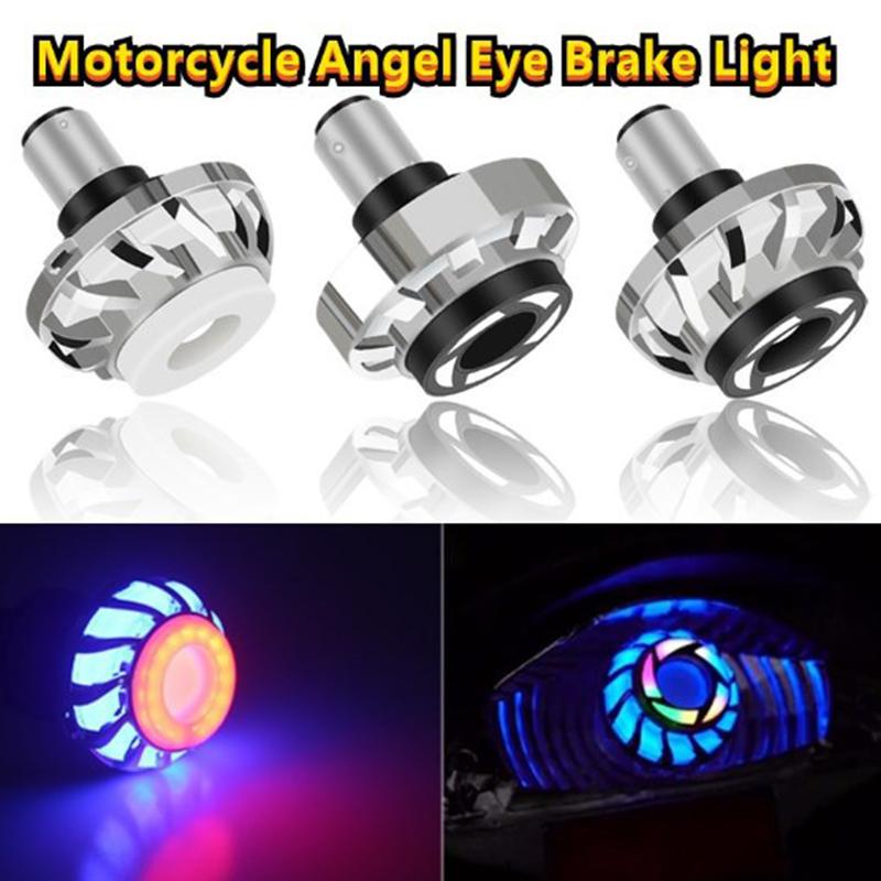 

Ангельские глазки мотоциклетные фары, противотуманные фары, RGB мигающая лампа для фар дьявола