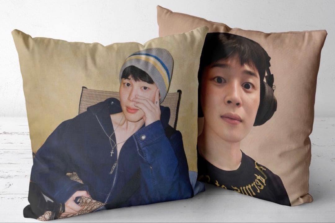 [USED] BTS cushion cover - Jimin