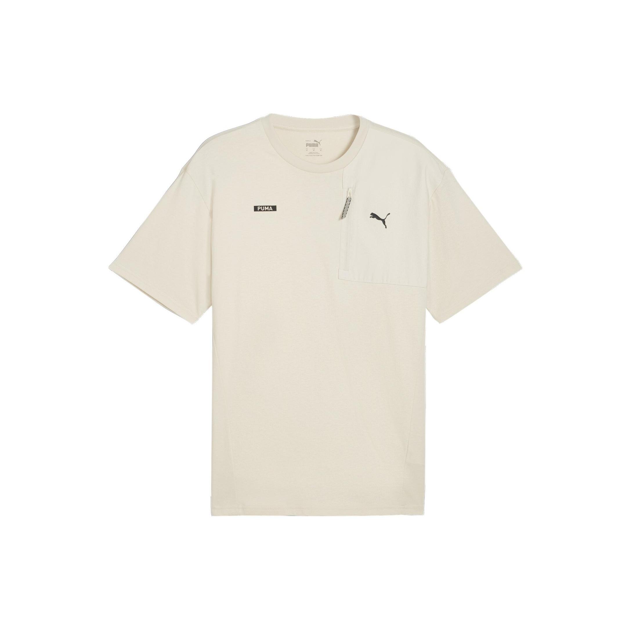 PUMA Desert Road T-shirt  Beige  Men s 681262-87 L