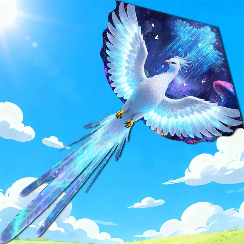 Children's Cartoon Phoenix and Peacock Kite - Auspicious Bird Kite for Cross-Border Fun