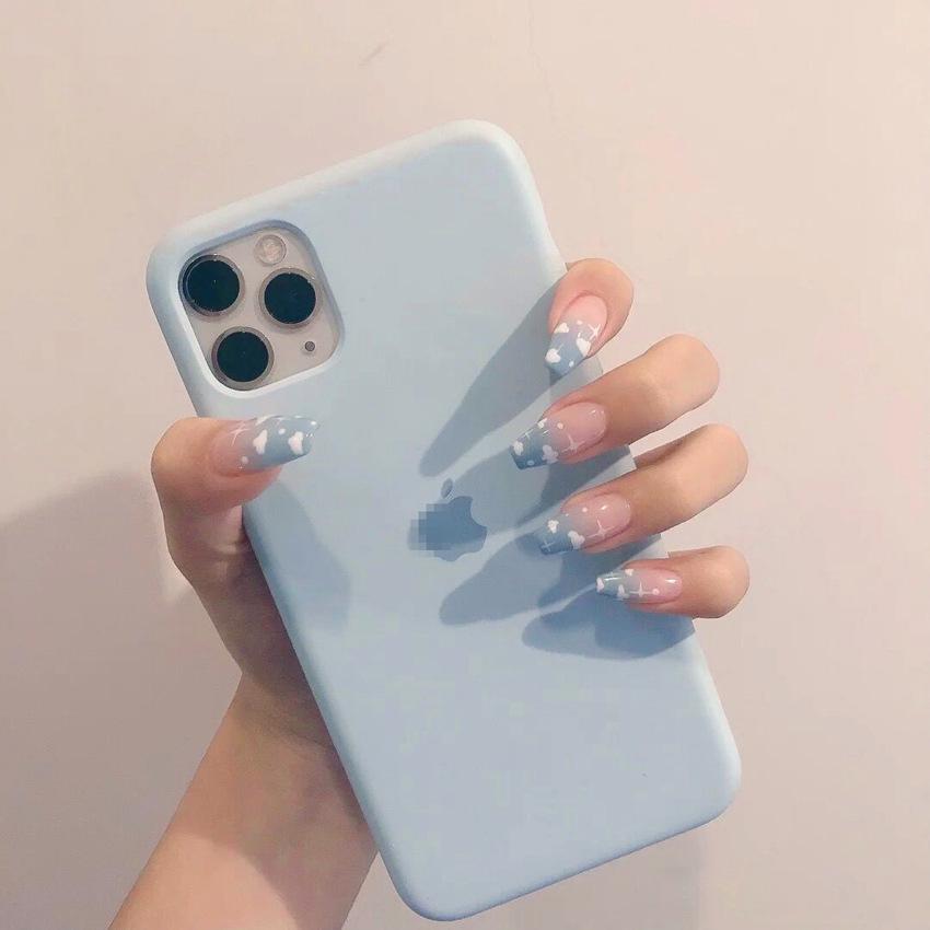 Starry Sky Gradient Cloud Detachable Nail Art Patches