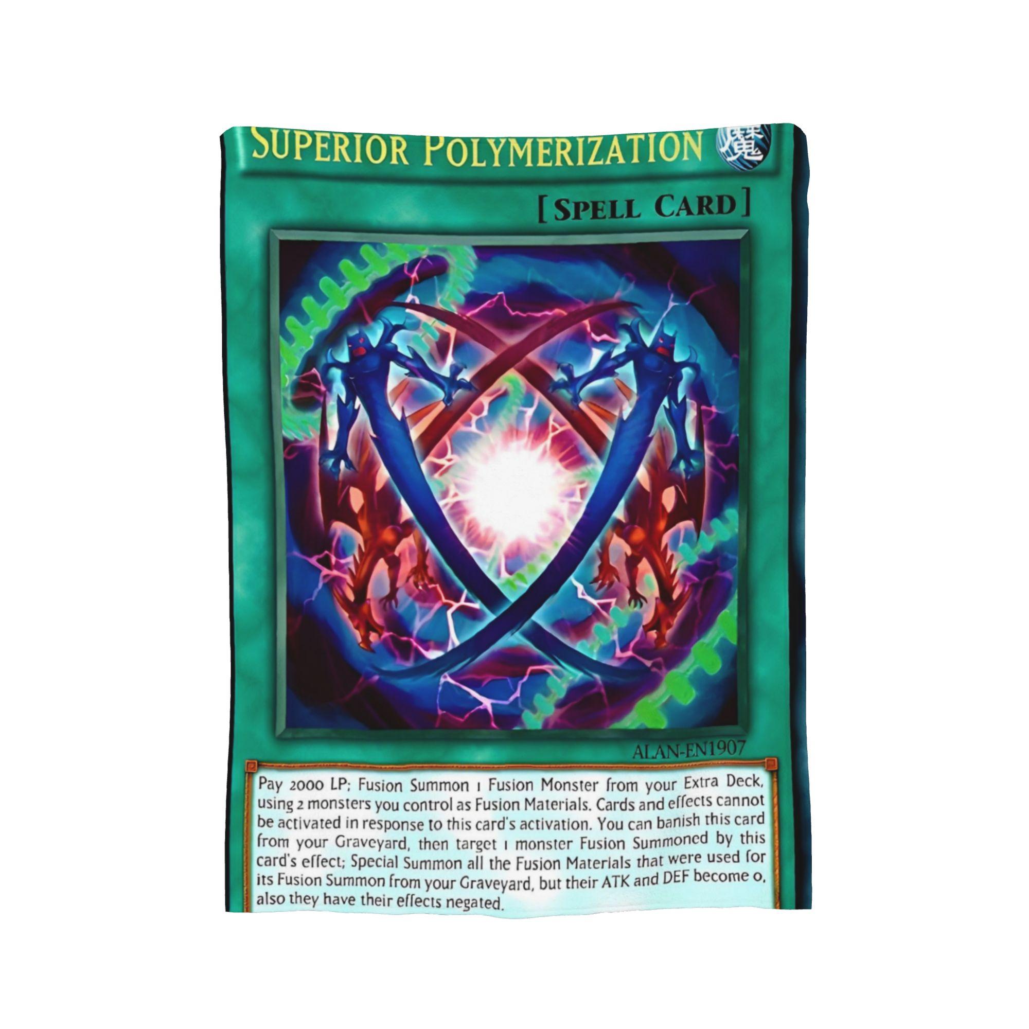 Anime Yu Gi Oh Card Blanket Cover Fleece Warm Throw Blanket for Airplane Travel Bedroom Quilt 75x90cm